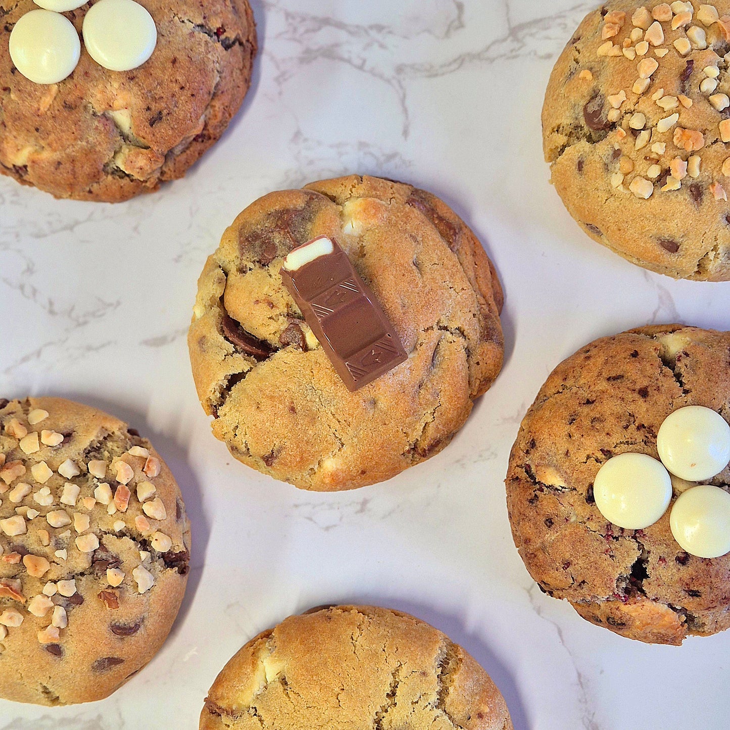 Box of 6 Chunky Cookies