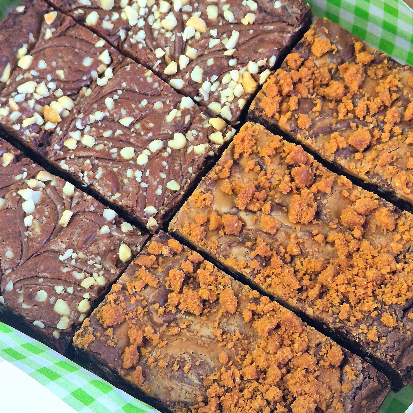 Biscoff & Nutella Brownie Box