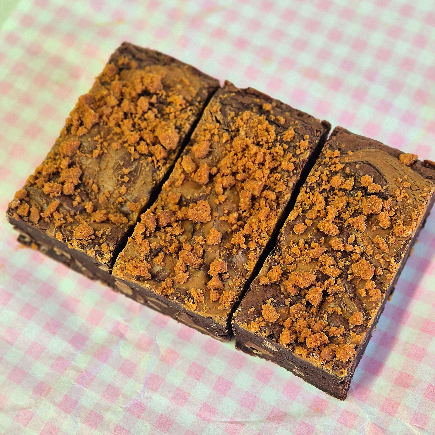 Biscoff Brownie Box