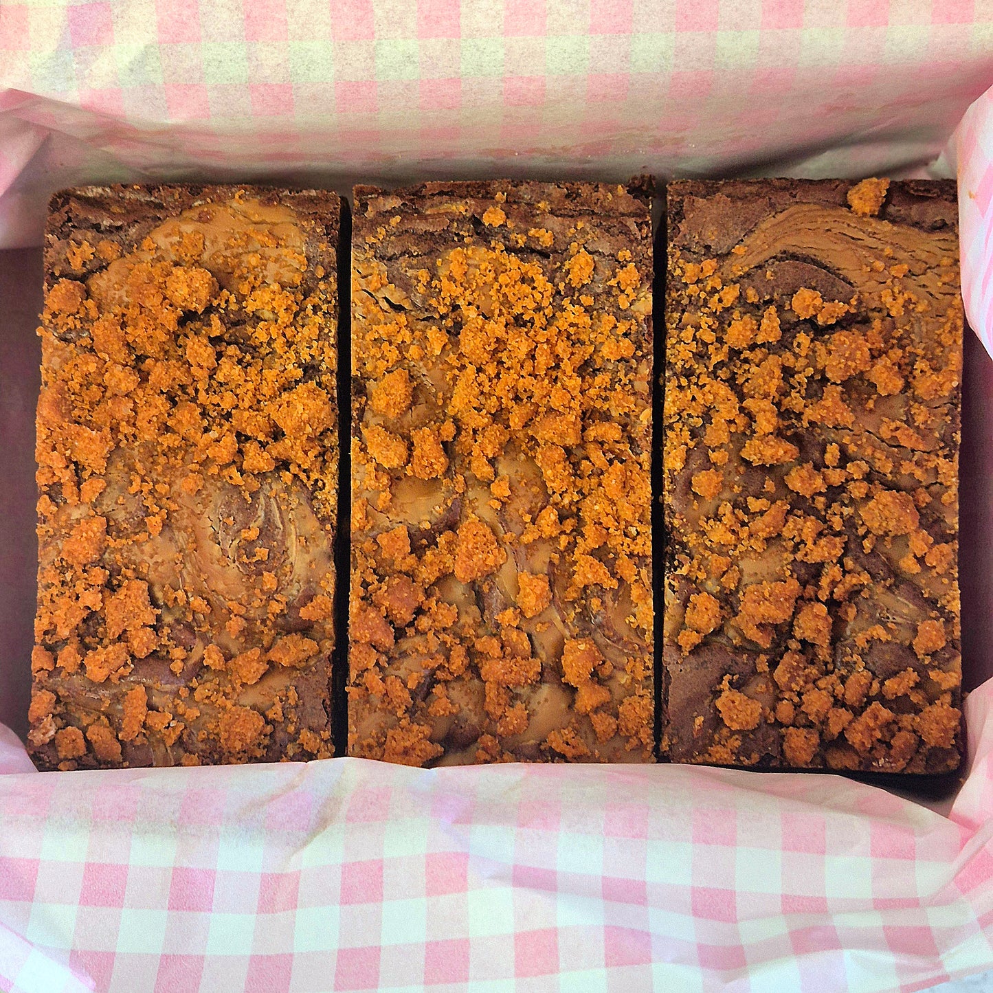 Biscoff Brownie Box