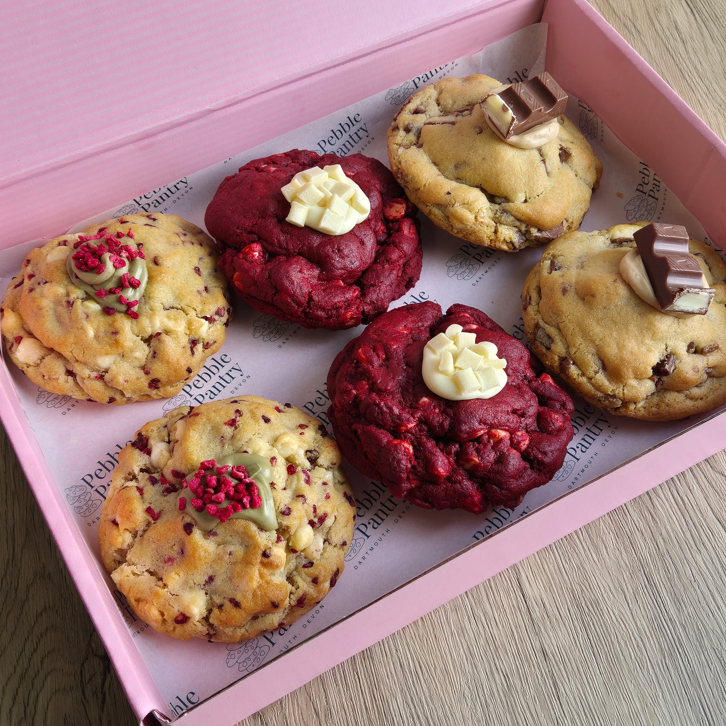 Mixed Box of Chunky Cookies