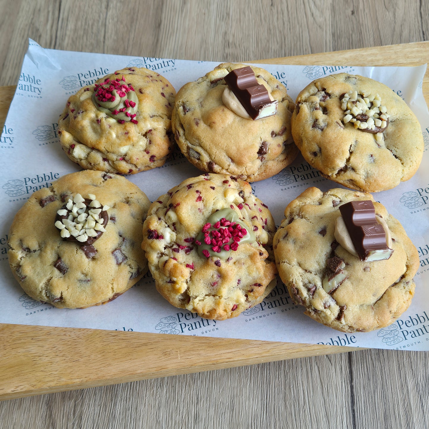 Mixed Box of Chunky Cookies