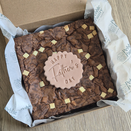 Father's Day Brownie Slab | Handmade Gift